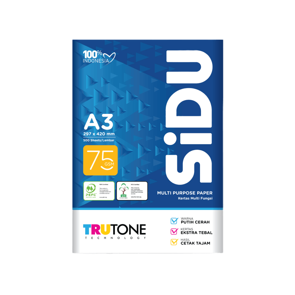 SIDU HVS A3 75 GSM/RIM